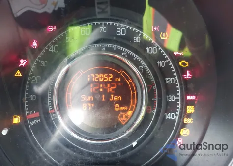 2013 Fiat 500 Sport из США, поврежденный, VIN 3C3CFFBR6DT739784